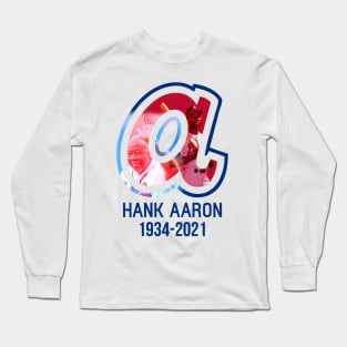 Memories hank aaron 1934-2021 Long Sleeve T-Shirt